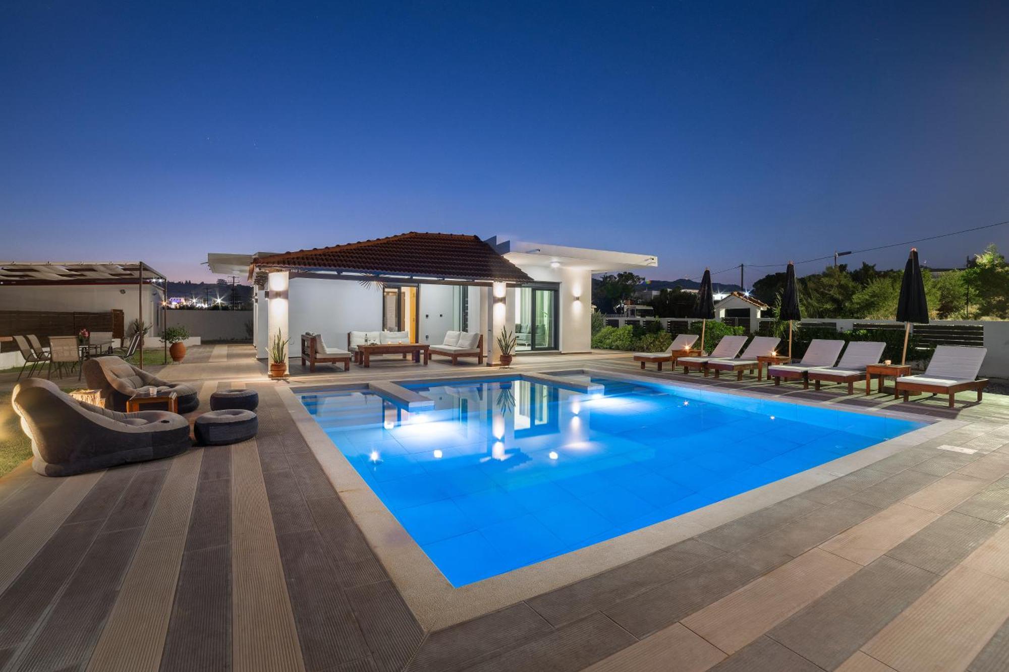 Elysian Villa Afandou Exterior foto
